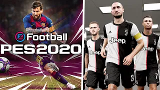 PES 2020 EXCLUSIVE FIRST GAMEPLAY | BARCELONA vs JUVENTUS | 4K 60 FPS |