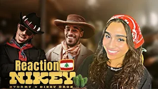 🇱🇧 🇲🇦 | STORMY ft DIZZY DROS - NIKEY (REACTION)