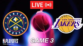 NBA LIVE! Los Angeles Lakers vs Denver Nuggets Game 3 | April 24, 2024 | 2024 NBA Playoffs Live 2K