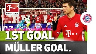Goal after 999 Minutes - Bayern's Müller Can Finally Celebrate