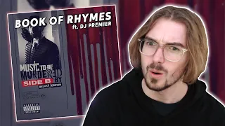 Metalhead Reacts to Eminem - Book Of Rhymes (ft. DJ Premier) (REACTION)