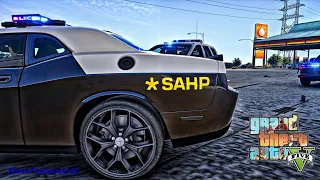 Playing GTA 5 As A POLICE OFFICER Highway Patrol|| FHP|| GTA 5 Lspdfr Mod| 4K