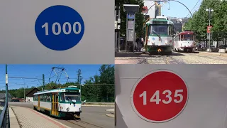 Visit Liberec! The tram with two track gauges...[1000 mm/1435 mm]