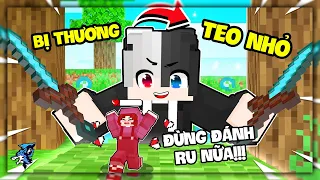 Minecraft nhưng Bạn Sẽ Teo Nhỏ Khi Bị Thương | Siro Bị Noob Ruby Quýnh Đến Phát Khóc