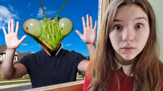 ATTACK OF HUMANTIS, THE HUMAN MANTIS!