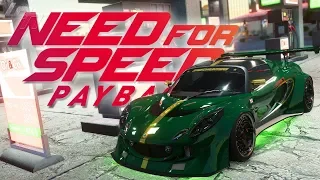 Lotus Exige S Tuning! - NEED FOR SPEED PAYBACK | Lets Play NFS