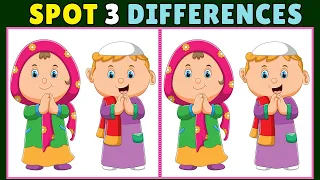 Spot the Differences in 90 seconds | Brain Work Out (Easy Medium Hard ) in The quiz adda