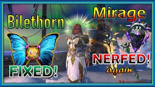 NEW Dungeon going LIVE, Mirage Weapons Nerfed (again) Butterfly Bilethorn Fixed- Neverwinter Patch