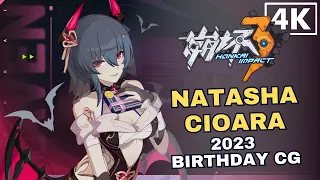 Honkai Impact 3 - Natasha Cioara (Raven) 2023 Birthday Letter CG Cutscene | JP Dub EN Sub 4K 60FPS