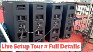 Live Setup Tour with Full Details | JBL & CROWN Setup