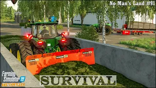 #Survival in No Man's Land Ep.91🔹Making Grass Silage & Making a New Field🔹#FarmingSimulator22🔹#4K