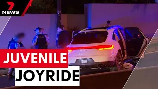 Children arrested after stealing Porsche in Sydney’s lower north shore | 7 News Australia