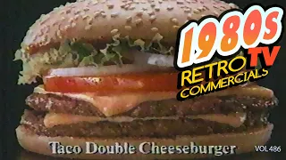 Over 40 Minutes of mid 80s TV commercials 🔥📼  Retro TV Commercials VOL 487