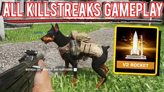 Call of Duty Vanguard: All Multiplayer Killstreaks + V2 Rocket Gameplay