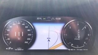 2018 Volvo V90 Cross Country D5 AWD acceleration  0-100 km/h