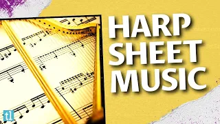 Sheet Music Harp