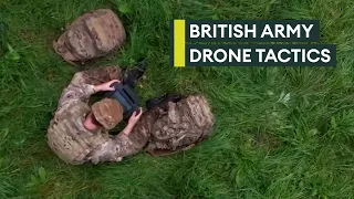 British Army drone operators develop battlefield tactics