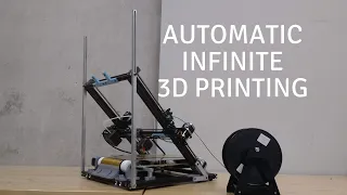 Automatic Infinite 3D Printer Mk. IV - Democratize Manufacturing with Conveyor Belt 3D Printing