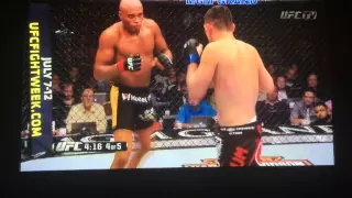 Anderson Silva  Vs  Nick Diaz. UFC 183