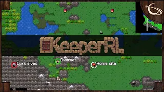 KeeperRL: Dwarf Colony - (Mountain Fortress / Dwarven Scenario)