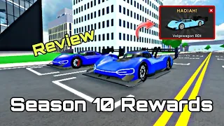 Season 10 Reward Review || Roblox - Car Dealership Tycoon