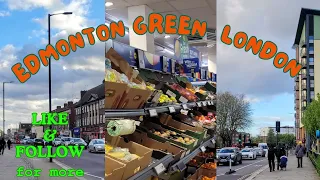 Walking To Edmonton Green||  North London #walking #travel