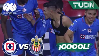 ¡SE LOS GRITÓ! ¡GOOL de Antuna! | Cruz Azul 1-0 Chivas | Liga Mx Apertura 22 -J17 | TUDN