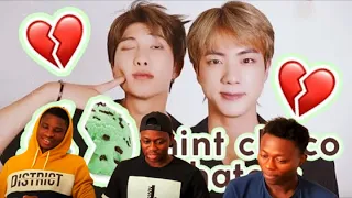 WHY WOULD YOU HATE MINT CHOCOLATE?! REACTION TO BTS Namjin Hating Mint Chocolate For 5 Minutes