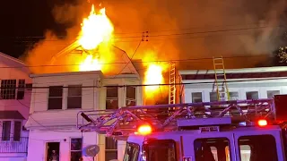 Jersey City 3rd Alarm Box 805 Fire in a Private Dwelling  on Neptune Avenue