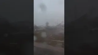 Texas Tornado makes landfall n leaves serious damage in the small town of Powderly, in Lamar County.