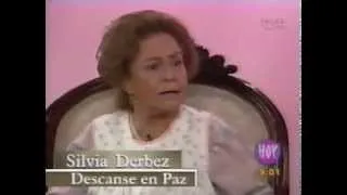 SILVIA DERBEZ SU ULTIMA ENTREVISTA POR TELEVISION.