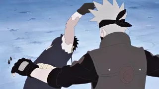 Kakashi vs Obito full fight 4k