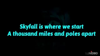 Adele - Skyfall (Lyrics Full)