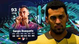 93 TOTS Moments Sergio Busquets Player Review - EA FC 24