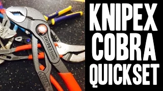 Knipex Cobra QuickSet Pliers - 87 21 250 - MADE IN GERMANY