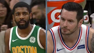 Kyrie Irving Ties Game, JJ Redick Misses Game-Winner - 76ers vs Celtics | Dec 25, 2018