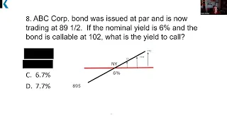 Series 7 Exam Prep - Are you really being asked to calculate YTM or YTC?  You are NOT!