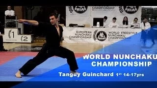 World Nunchaku Championship 2014 | Tanguy Guinchard | 1st place | 14-17yrs