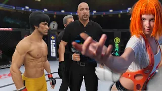 UFC4 | Bruce Lee vs. Five Element (EA Sports UFC 4)