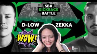 D-LOW vs ZEKKA | Final | SBX KICKBACK BATTLE 2021 | Reaction