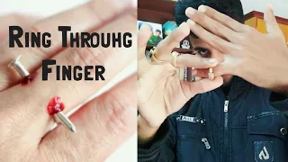 Ring Through Finger Trick Revealed