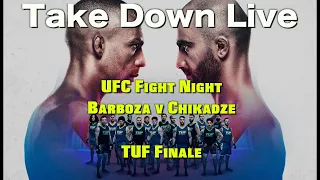 Take Down Live-UFC Fight Night-Barboza v Chikadze