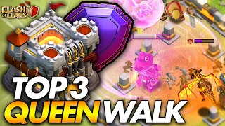 TOP 3 TH11 QUEEN WALK ATTACK STRATEGIES FOR PUSHING | Clash of Clans