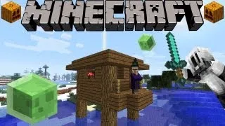 Minecraft 1.4 Snapshot: Witch Huts, Special Items, Pet TP Fix, Swamp Slimes, & More! 12w40a