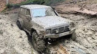 [ OFF ROAD ] - Nissan Patrol M57 | Muddy day | #topoffroadromania