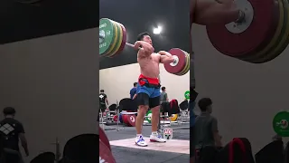 Lee Sangyeon (67kg 🇰🇷j 170kg / 374lb C&J#cleanandjerk #slowmotion #weightlifting