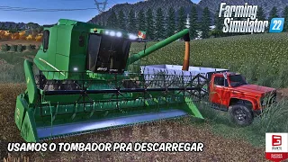 Nosso Primeiro Contrato de Colheita/Fazenda Agronópolis/Farming Simulator 22/Ep 06