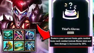 SHACO WITH 6 MYTHIC ORNN ITEMS IS BEYOND HILARIOUS! (THIEVE'S GLOVES AUGMENT)