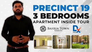 Inside Tour of Luxurious 3-Bed Apartment in Precinct 19, Bahria Town Karachi - Salaam Estate
