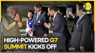 Indian PM Narendra Modi arrives in Japan for the Hiroshima G7 Summit | WION